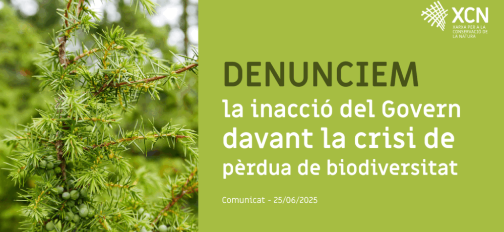 comunicat xarxa conservacio natura