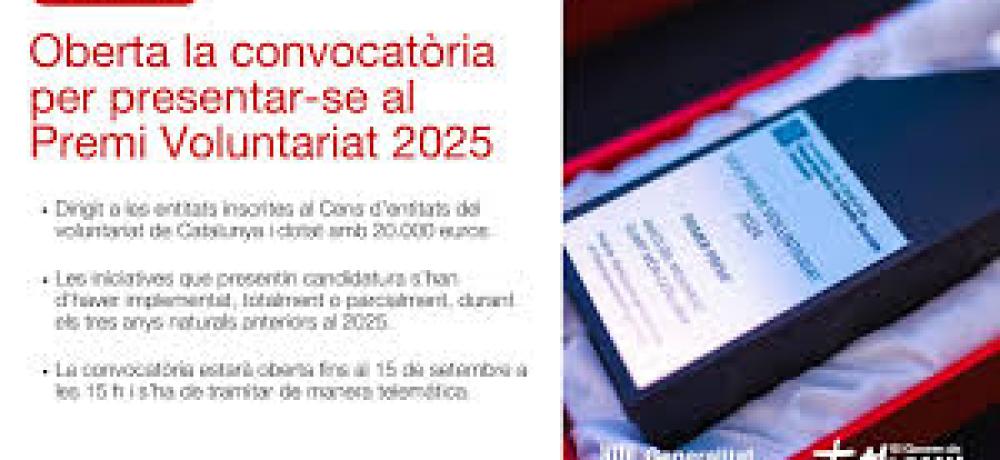 32a edició del Premi Voluntariat