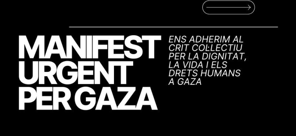 manifest urgent per gaza