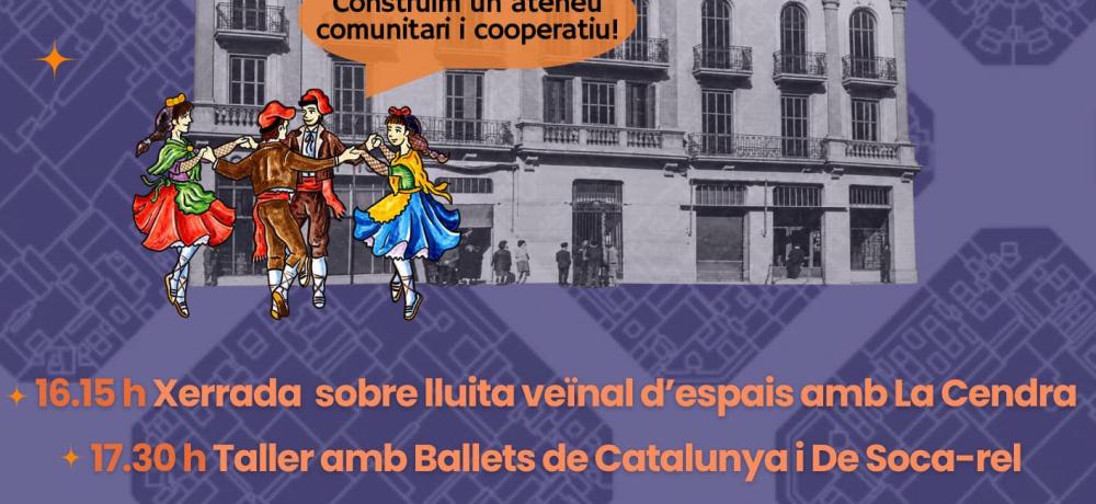 Jornada cultural per la recuperació de l'Ateneu UCB