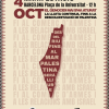 Manifestació 4 d'octubre, el genocidi mai s'ha aturat